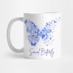 Social Butterfly Personality v2 Mug